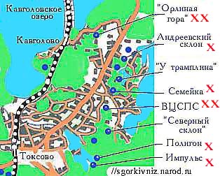 Новая охта кавголово расписание. Озеро Кавголово карта глубин. Токсово Ленинградская область карта. Токсово на карте. База Кавголово в Токсово.